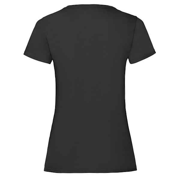 Fruit of the Loom Dam/Dam Lady Fit T-shirt XL Svart Black XL