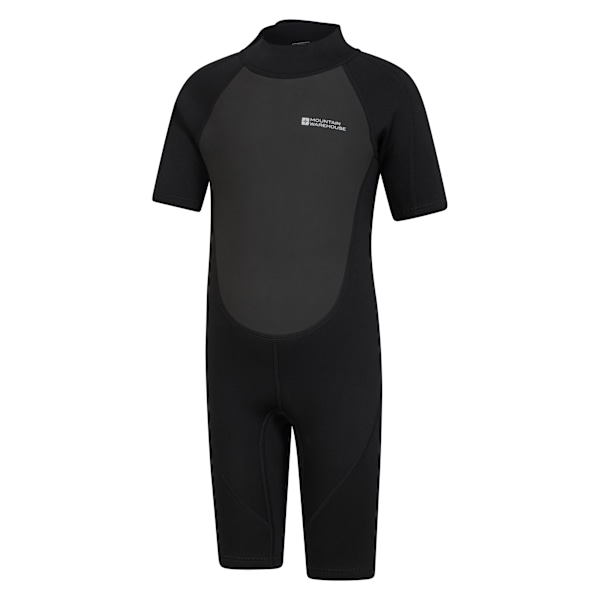 Mountain Warehouse Barnkläder/Barn Kontrastpanel Våtdräkt 3-4 År Black 3-4 Years