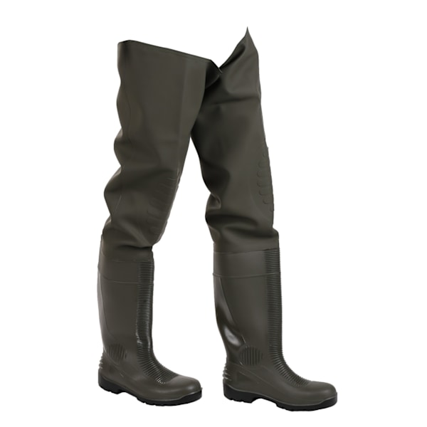 Amblers Mens Forth Vattentäta Lårhöga Säkerhetsvadare 8 UK Gröna Green 8 UK