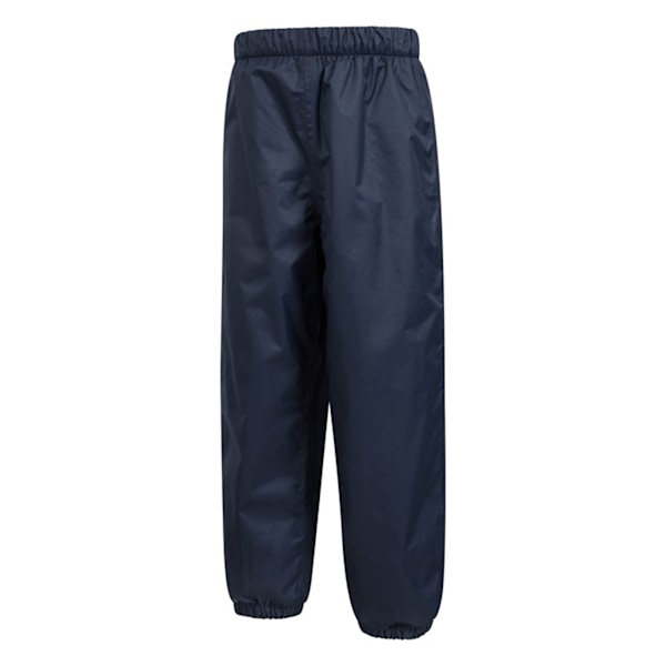 Mountain Warehouse Barnkläder/Barn Fleecefodrade Vattentäta Byxor Navy 2-3 Years