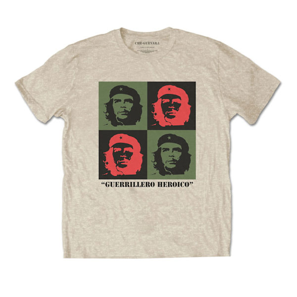 Che Guevara Unisex Adult Blocks T-Shirt M Sand Sand M
