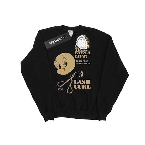 Looney Tunes Boys Tweety Pie Lash Curl Sweatshirt 9-11 år Bl Black 9-11 Years