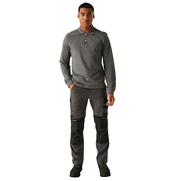 Regatta Professional Unisex Vuxen 4-vägs Stretch Arbetsbyxor 3 Slate Grey/Black 30R