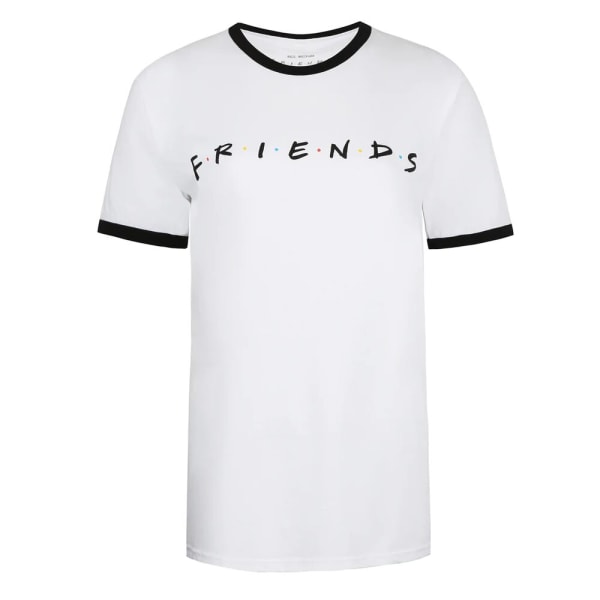 Friends Dam/Dam Logotyp T-shirt L Vit/Svart White/Black L