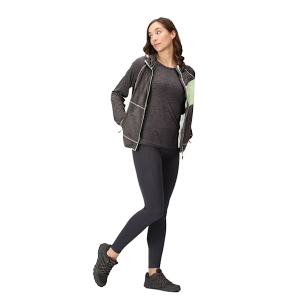 Regatta Womens/Ladies Attare II Marl Jacket 14 UK Quiet Green/S Quiet Green/Seal Grey 14 UK