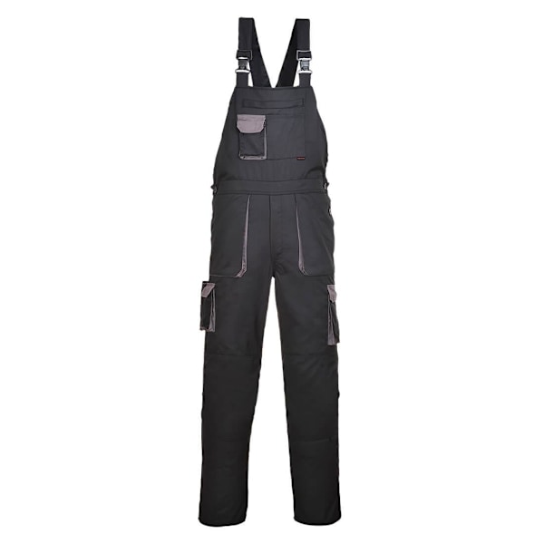 Portwest Herr Texo Kontrast Haklapp Och Byxa Overall M Svart Black M