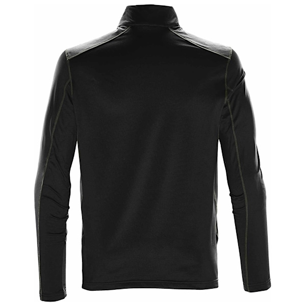 Stormtech Pulse Zip Neck Fleece Top M Svart/Kol Black/Carbon M