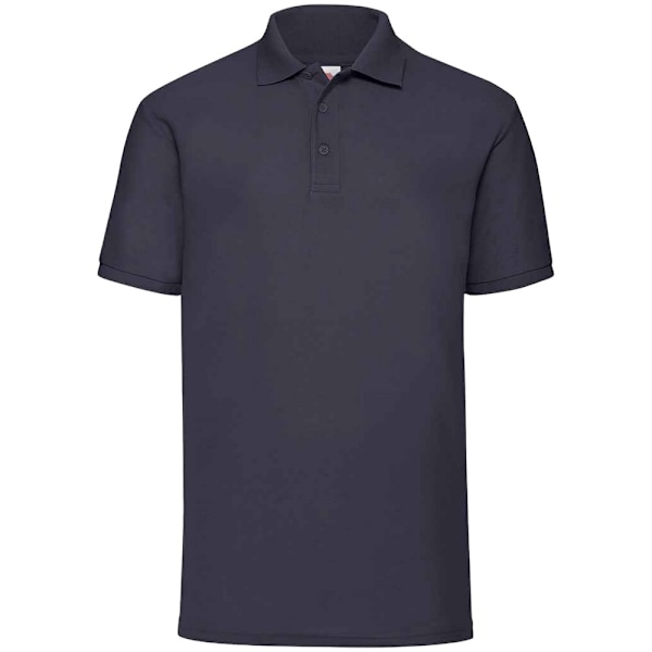 Fruit of the Loom Herr 65/35 Poloskjorta L Mörkblå Deep Navy L