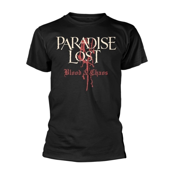 Paradise Lost Unisex Vuxen Blood And Chaos T-shirt XL Svart Black XL
