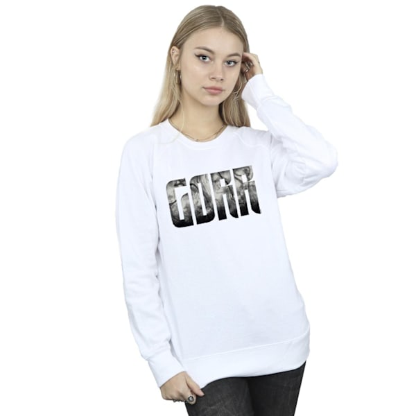 Marvel Dam/Kvinnor Thor Love And Thunder Gorr Brösttröja White XL