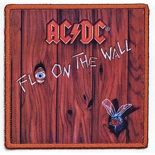 AC/DC Fly On The Wall Standard Strykjärnsmärke En Storlek Flerfärgad Multicoloured One Size