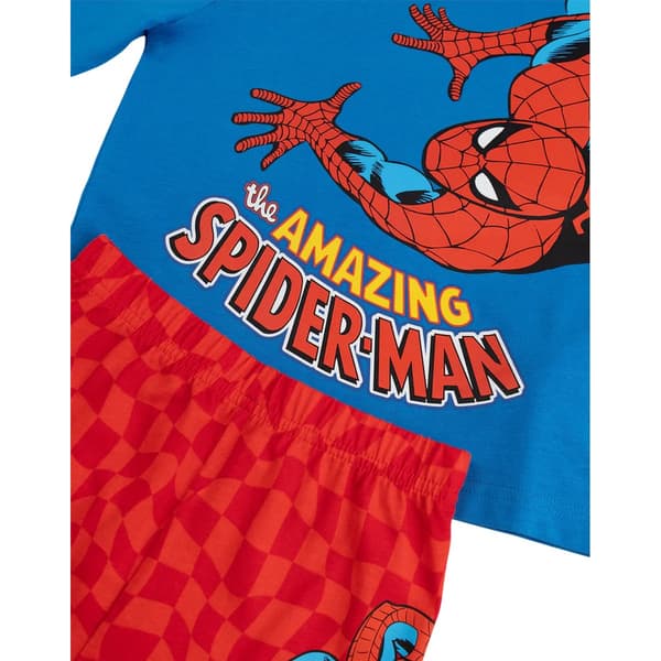The Amazing Spider-Man Långärmad Pyjamas för Pojkar (Förpackning Multicoloured 5-6 Years