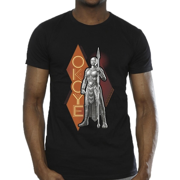 Marvel Wakanda Forever Okoye Stance T-shirt XL Svart Black XL