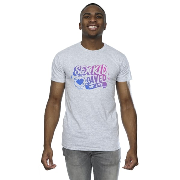 Netflix Mens Sex Education Sex Kid Blend T-Shirt 3XL Sports Grå Sports Grey 3XL