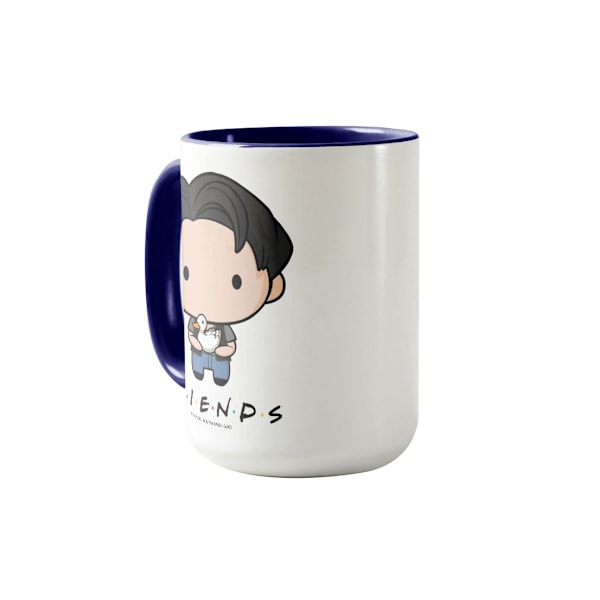 Friends Chibi Joey Mugg En Storlek Vit/Blå/Marinblå White/Blue/Navy One Size