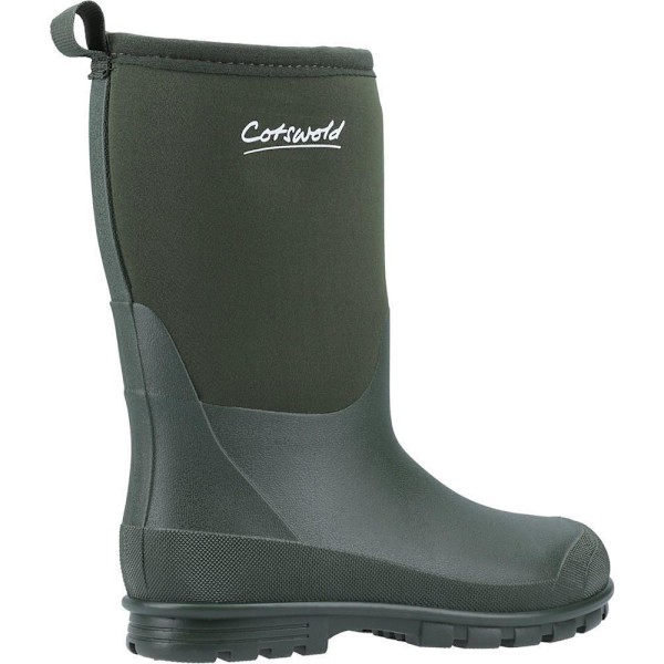 Cotswold Childrens/Kids Hilly Neoprene Wellington Boots 10.5 UK Green 10.5 UK Child