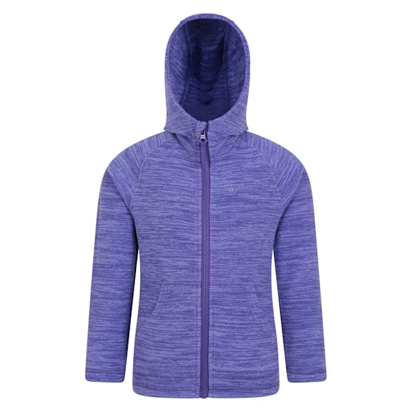 Mountain Warehouse Barn Hoodie med dragkedja för barn/ungdomar Purple 3-4 Years