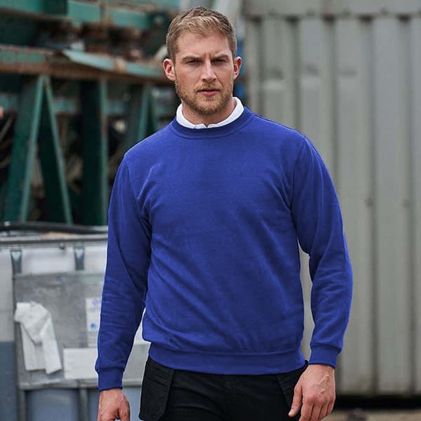 PRO RTX Herr Pro Sweatshirt 2XL Safirblå Sapphire Blue 2XL