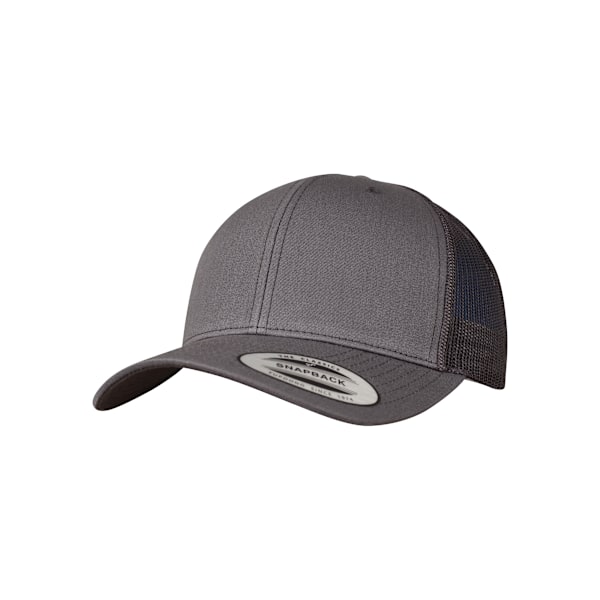 Flexfit Unisex Retro Trucker Cap One Size Mörkgrå Dark Grey One Size
