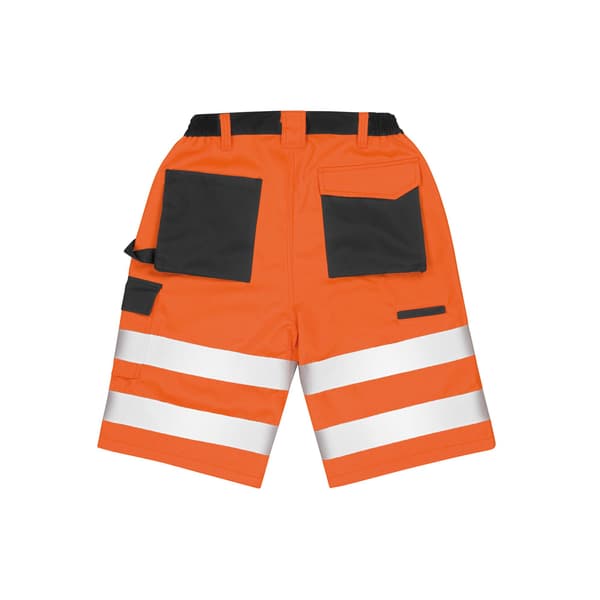 SAFE-GUARD by Result Herr Säkerhets Cargo Shorts L Fluorescerande Ora Fluorescent Orange L