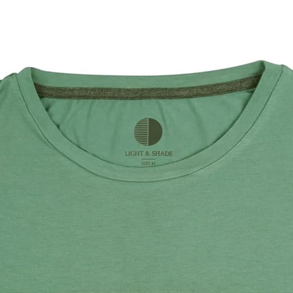 Light And Shade Herrarnas Klassiska Korta Pyjamas Set M Grön Green M