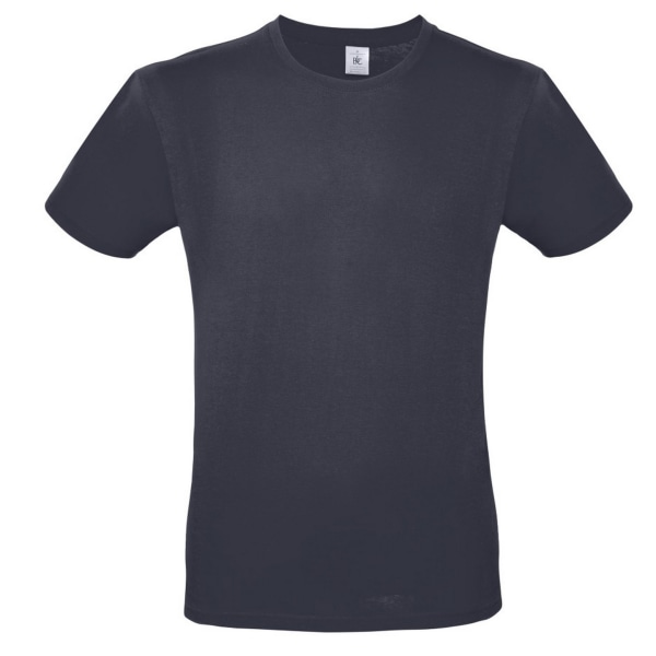 B&C Mens #E150 T-shirt S Lätt marinblå Light Navy S