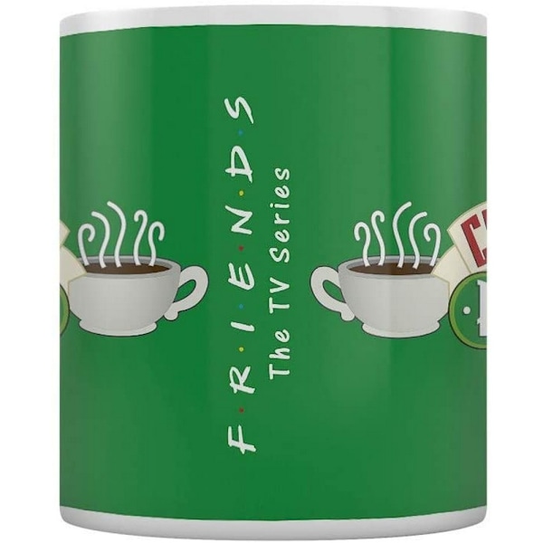 Friends Central Perk Mugg En Storlek Vit/Grön White/Green One Size