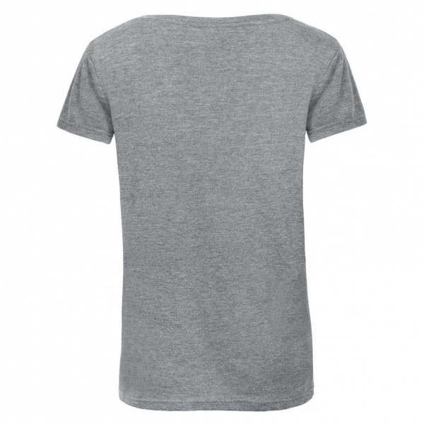 B&C Triblend T-shirt för dam/dam XS Ljusgrå Ljung Light Grey Heather XS