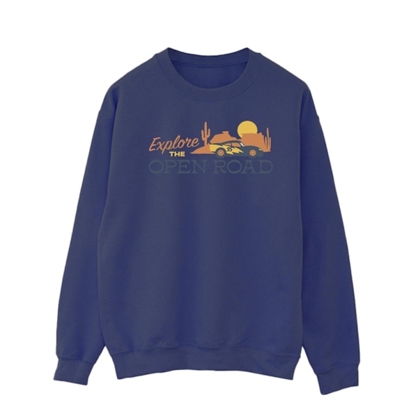 Disney Cars Explore The Open Road Sweatshirt XXL Marinblå Navy Blue XXL