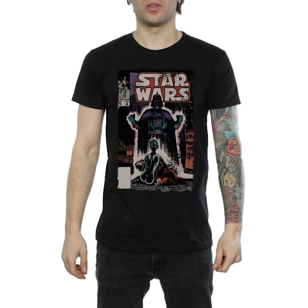 Star Wars Darth Vader Towering Comic T-shirt 3XL Svart Black 3XL