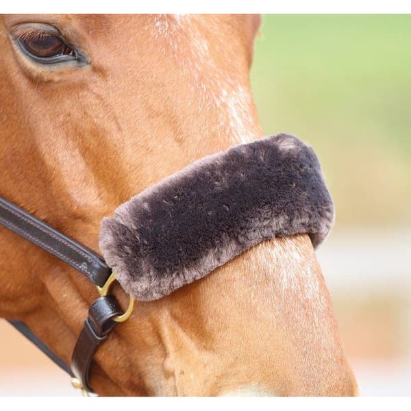Performance Horses SupaFleece Nosgrimma Muff 35cm Brun Brown 35cm