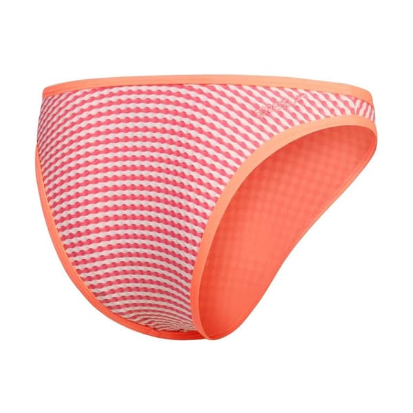 Speedo Bikiniunderdelar för damer/kvinnor Gingham 8 UK Orange Orange 8 UK