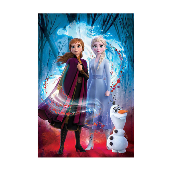 Frozen 2 Guided Spirit Poster One Size Multicoloured Multicoloured One Size