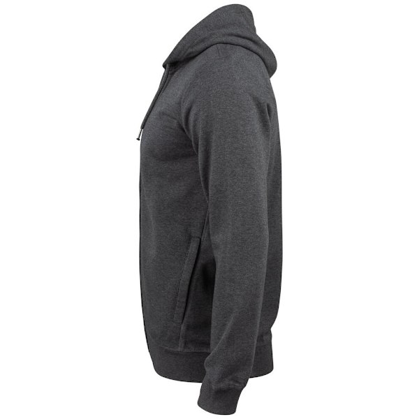 Clique Herr Premium Ekologisk Bomull Full Zip Hoodie M Antracit Anthracite M