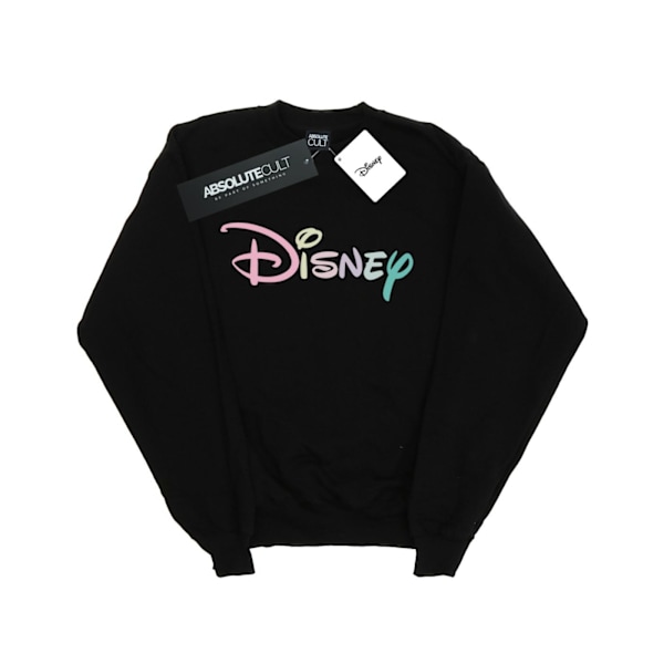 Disney Girls Pastel Logo Sweatshirt 5-6 år Svart Black 5-6 Years