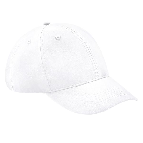 Beechfield Unisex Pro-Style Återvunnen Kepsen En Storlek Vit White One Size