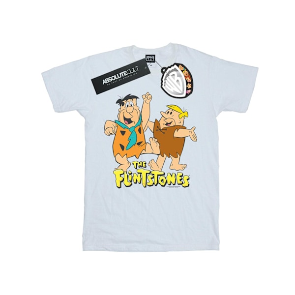 The Flintstones Herr Fred Och Barney T-Shirt 3XL Vit White 3XL