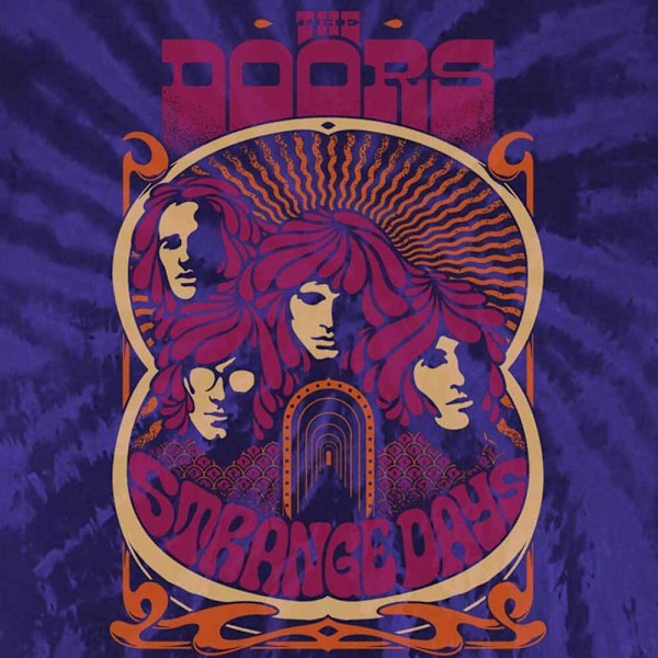 The Doors Barn/Barn Strange Days T-shirt 9-10 år Blå Blue 9-10 Years