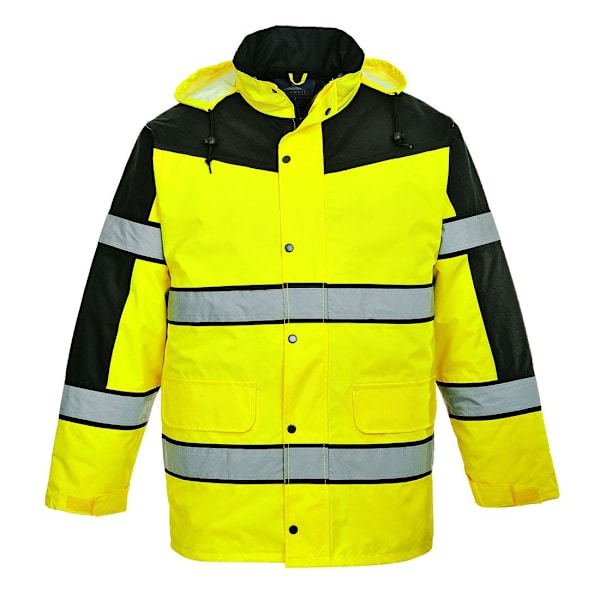 Portwest Herr Classic Contrast Hi-Vis Vinterjacka L Gul Yellow L