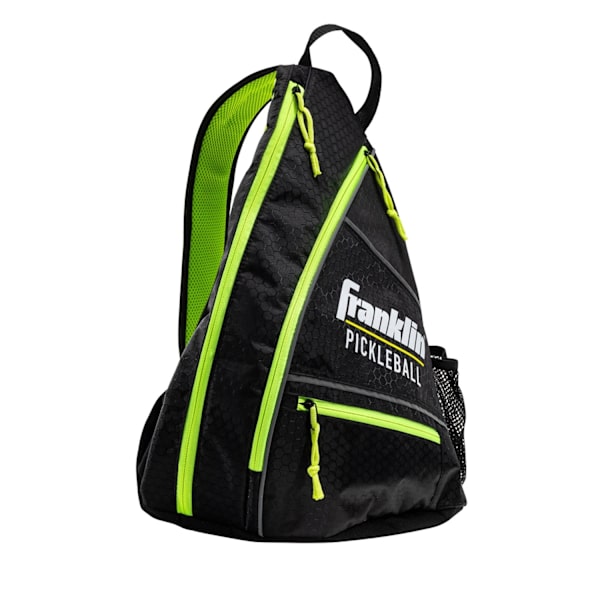 Franklin Logo Pickleball Sling ryggsäck One Size Svart/Optisk Gul Black/Optic Yellow One Size