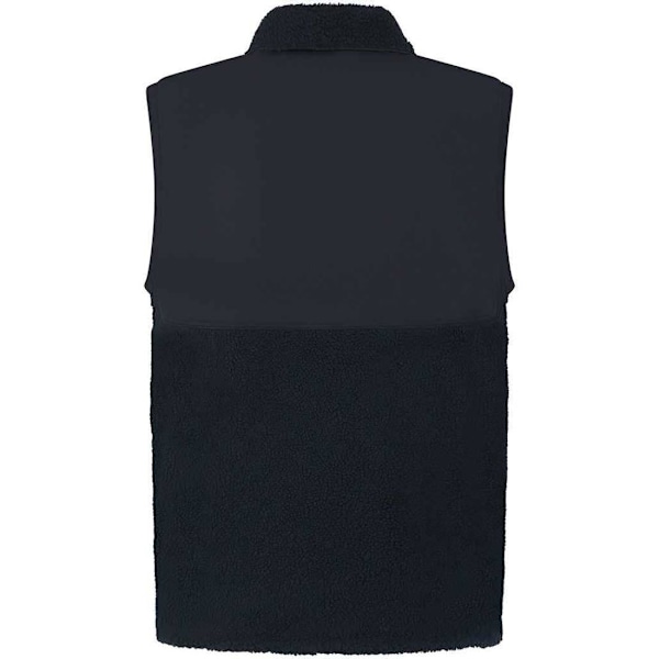 Front Row Unisex Vuxen Sherpa Återvunnen Väst XL Marinblå Navy XL