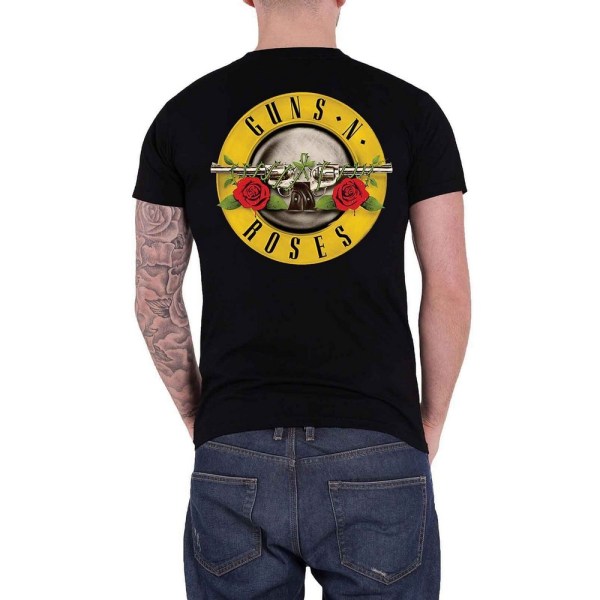 Guns N Roses Unisex Vuxen Klassisk Logotyp T-shirt S Svart Black S
