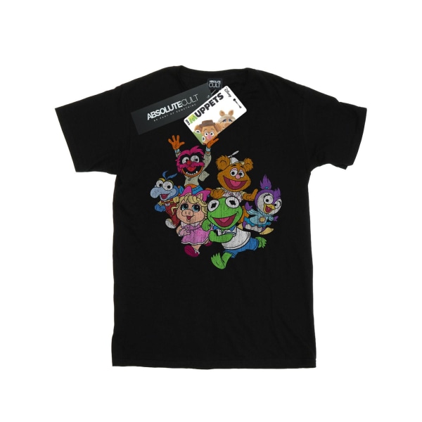 Disney Boys The Muppets Muppet Babies Color Group T-Shirt 12-1 Black 12-13 Years