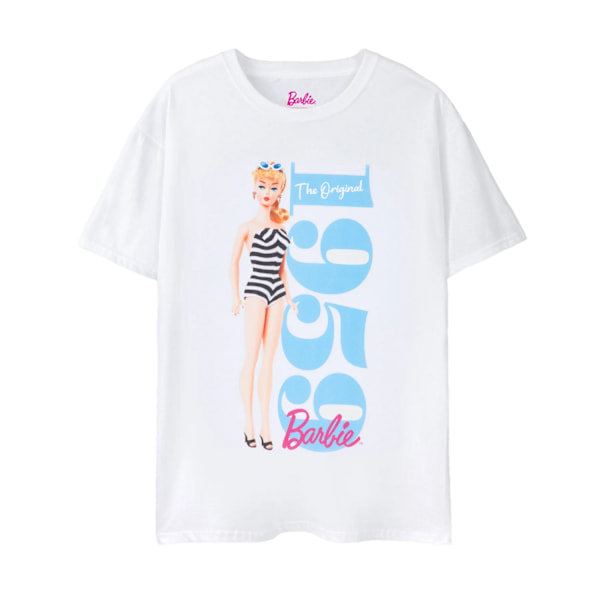 Barbie Dam/Kvinnor The Original T-Shirt XL Vit White XL