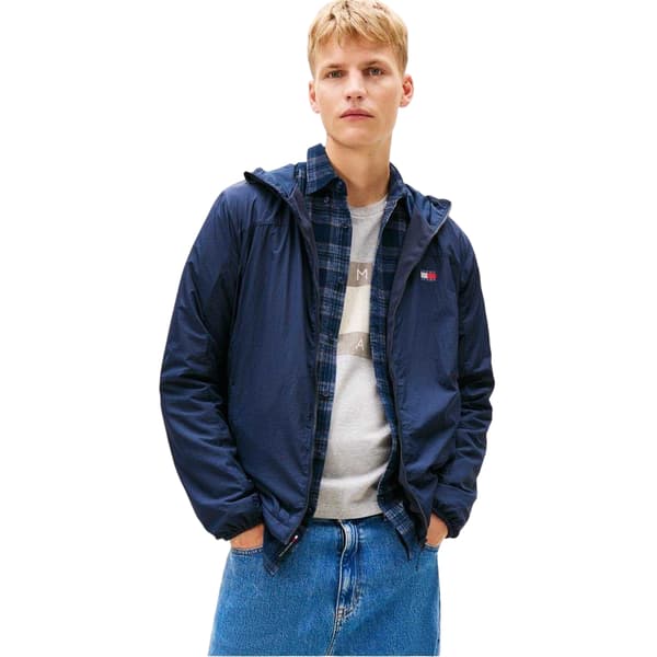 Tommy Jeans Herr Chicago Vindjacka L Mörkblå Dark Navy L