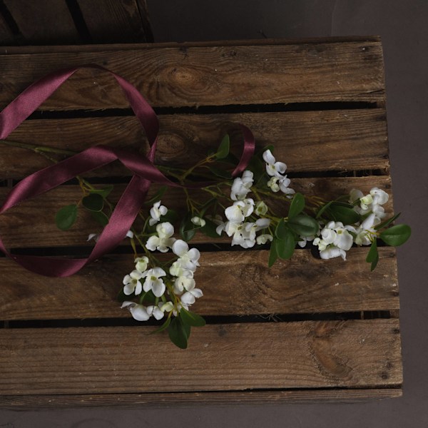 Hill Interiors Konstgjord vår apelsinblomma En storlek Vit White One Size