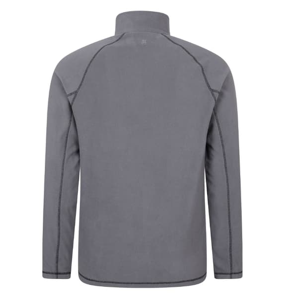 Mountain Warehouse Ashbourne II Half Zip Fleecetröja för män L Charcoal Charcoal L