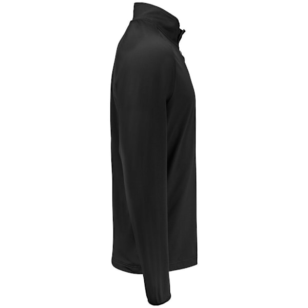 Cutter & Buck Adapt Half Zip Top för män, L, Svart Black L