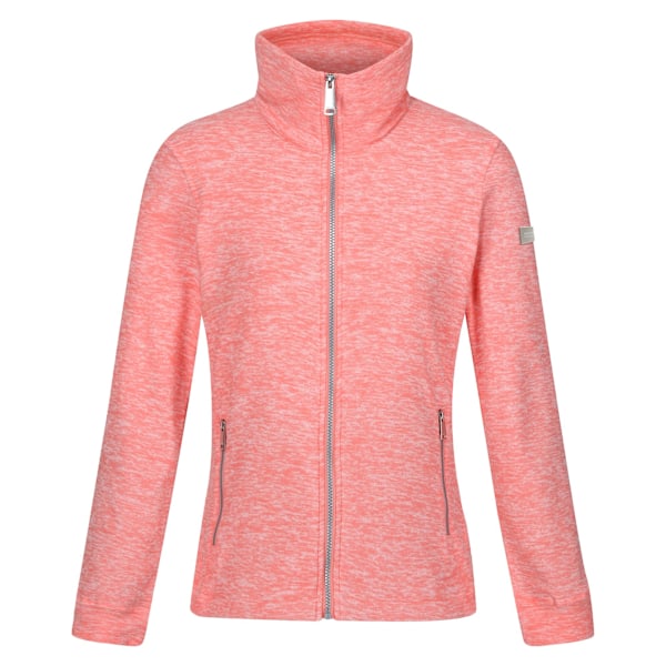 Regatta Dam/Dam Azaelia Marl Fleecejacka med Full Dragkedja Storlek 16 UK Shell Pink 16 UK