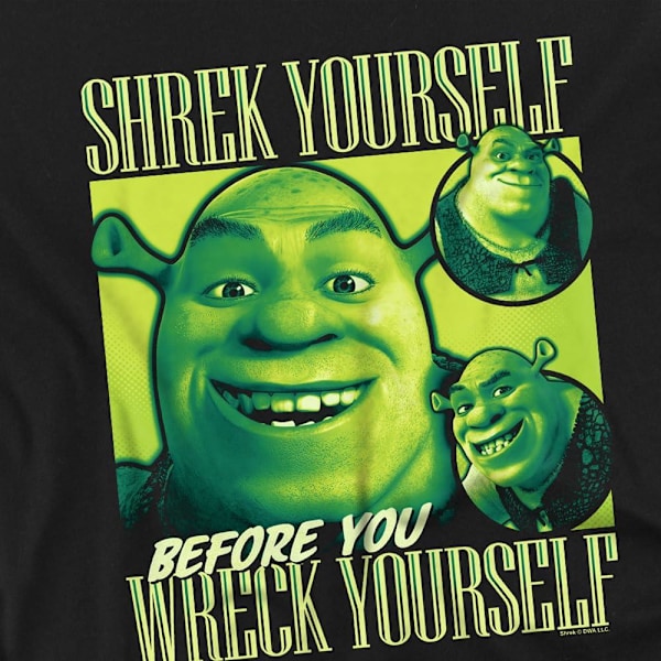 Shrek Herr Shrek Yourself Bootleg T-Shirt L Svart Black L